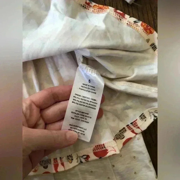 BlueBeri Boulevard Girl’s 5 3-piece set - 2 dresses/1 Headband - NWT!! - Picture 10 of 11